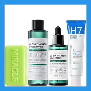 Miracle Set H7 Line Soap + Toner + Serum + H7 Cream