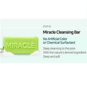 Some By Mi 30 Days Miracle Starter Kit AHA BHA PHA Soap + Toner + Serum + Cream